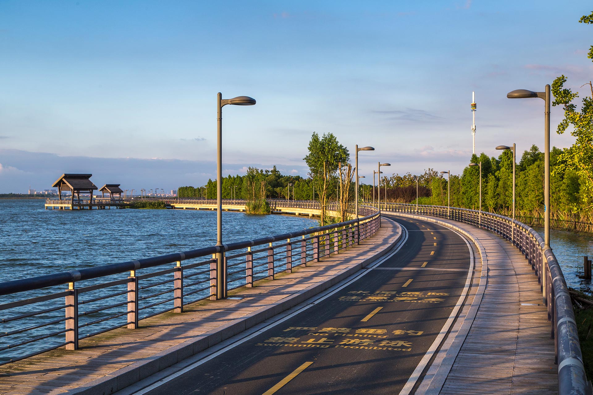 Lake Side Cycling